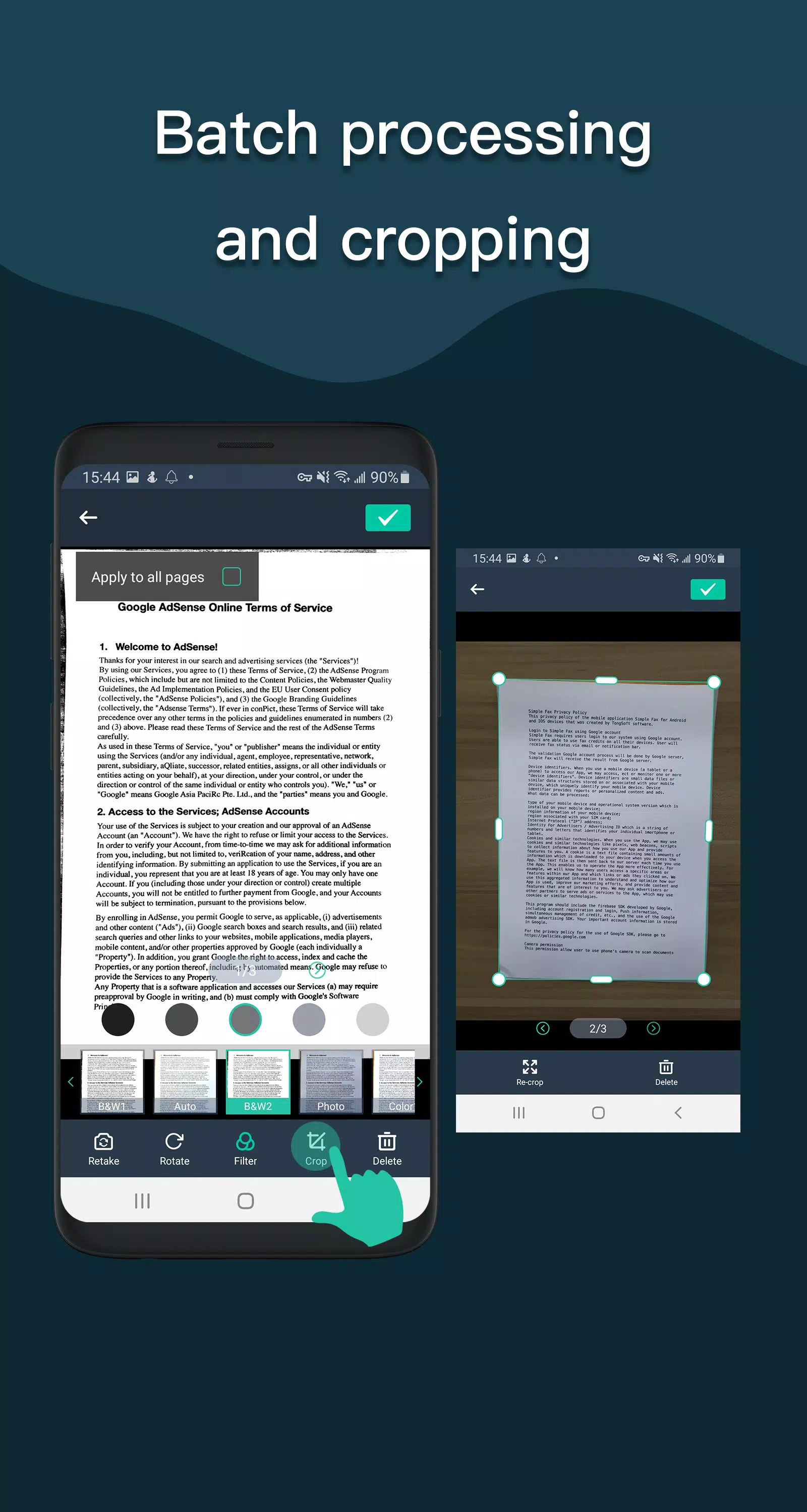 Simple Scan - PDF Scanner App 스크린샷 1