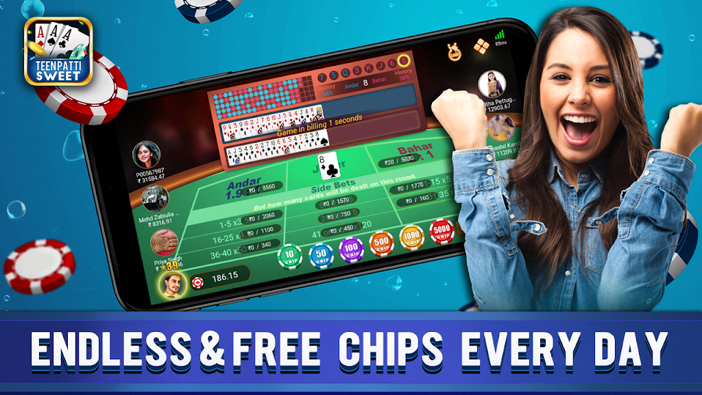 Teen Patti Sweet - 3 Patti Captura de pantalla 2