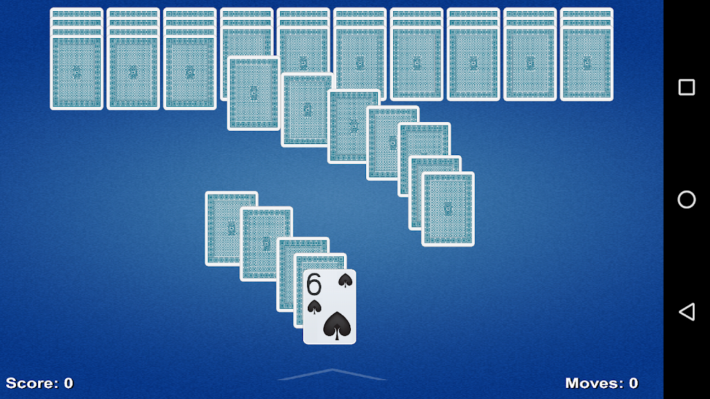 Spider Solitaire Game Screenshot 2