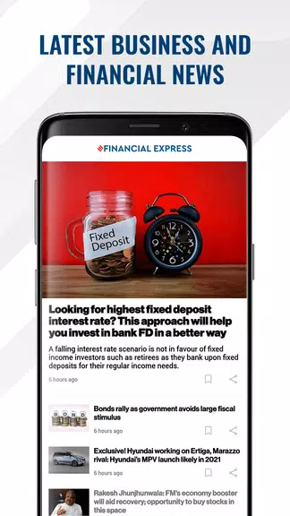 Financial Express-Market News Schermafbeelding 0