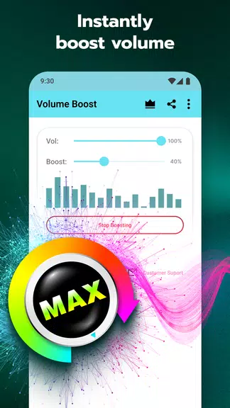 Volume Booster for Android應用截圖第2張