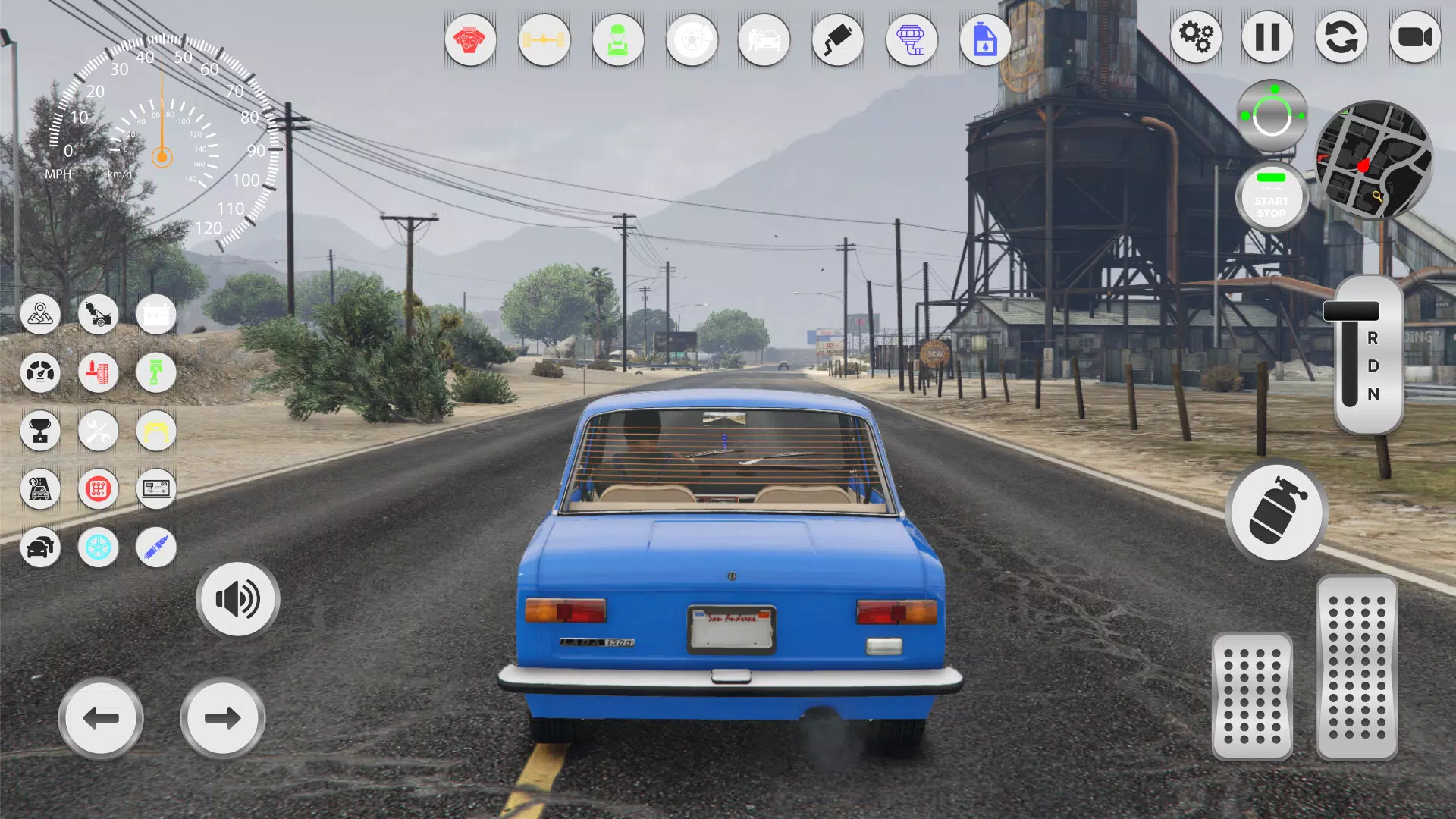 VAZ Cars: Soviet City Ride Скриншот 0