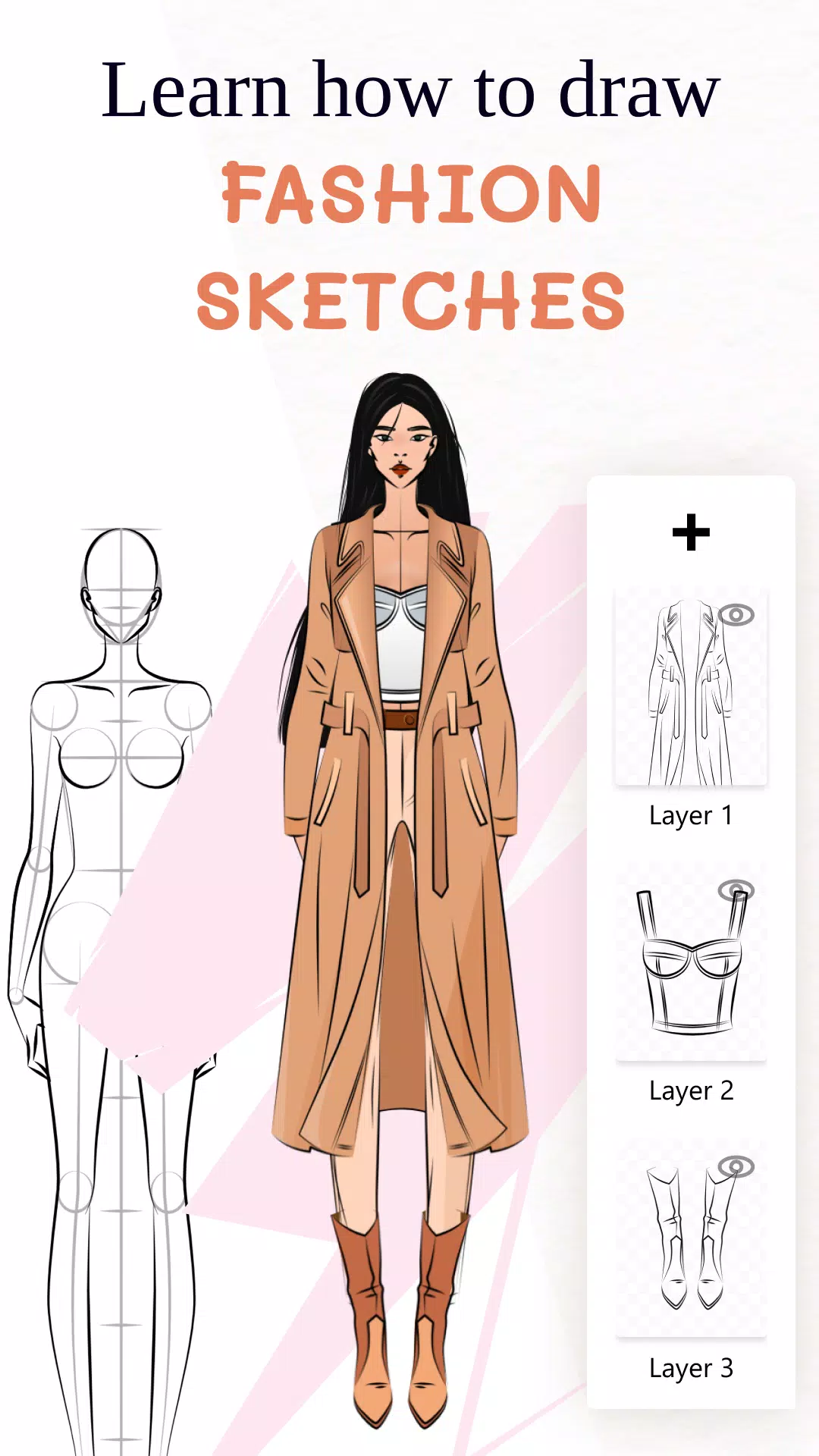 Fashion Illustration ဖန်သားပြင်ဓာတ်ပုံ 0