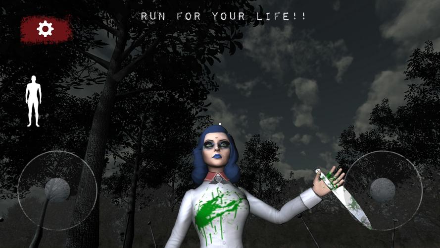 Scary Dancing Lady Horror game スクリーンショット 1