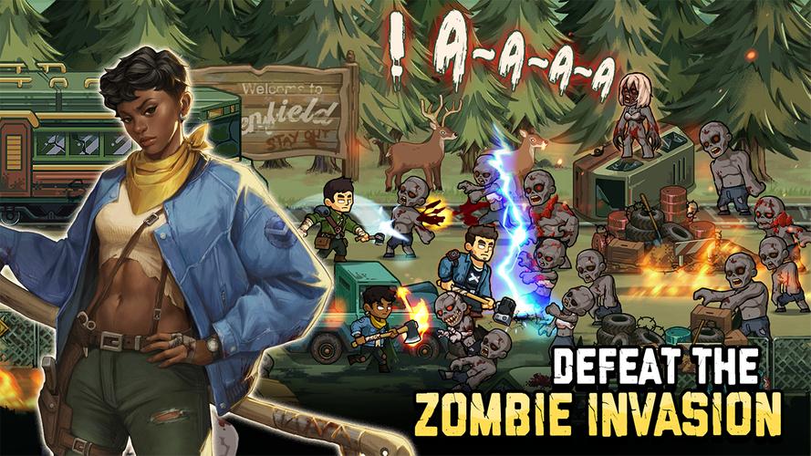 Zombie Warfare: The Death Path應用截圖第0張