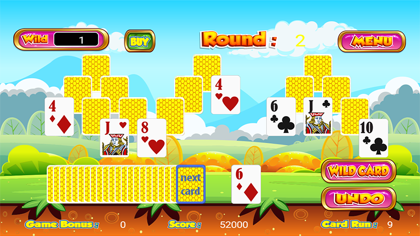 Tri Towers Tri Peaks Solitaire ภาพหน้าจอ 2