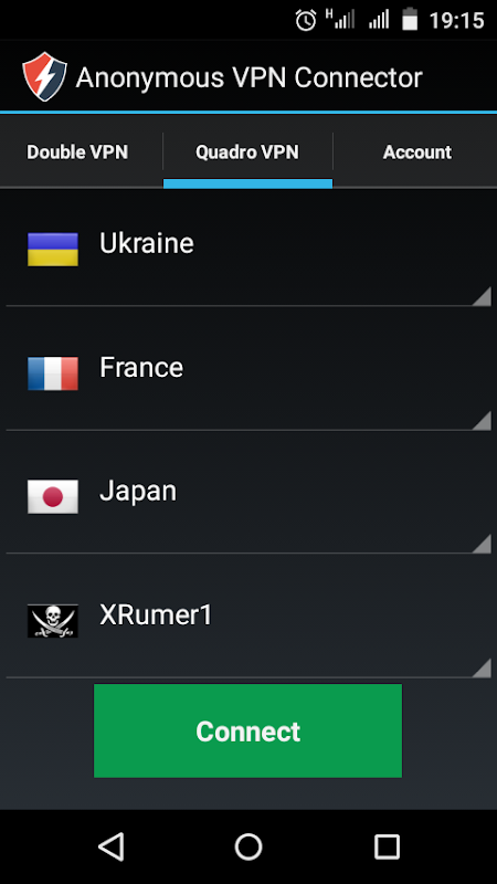 Anonymous VPN Connector Tangkapan skrin 3