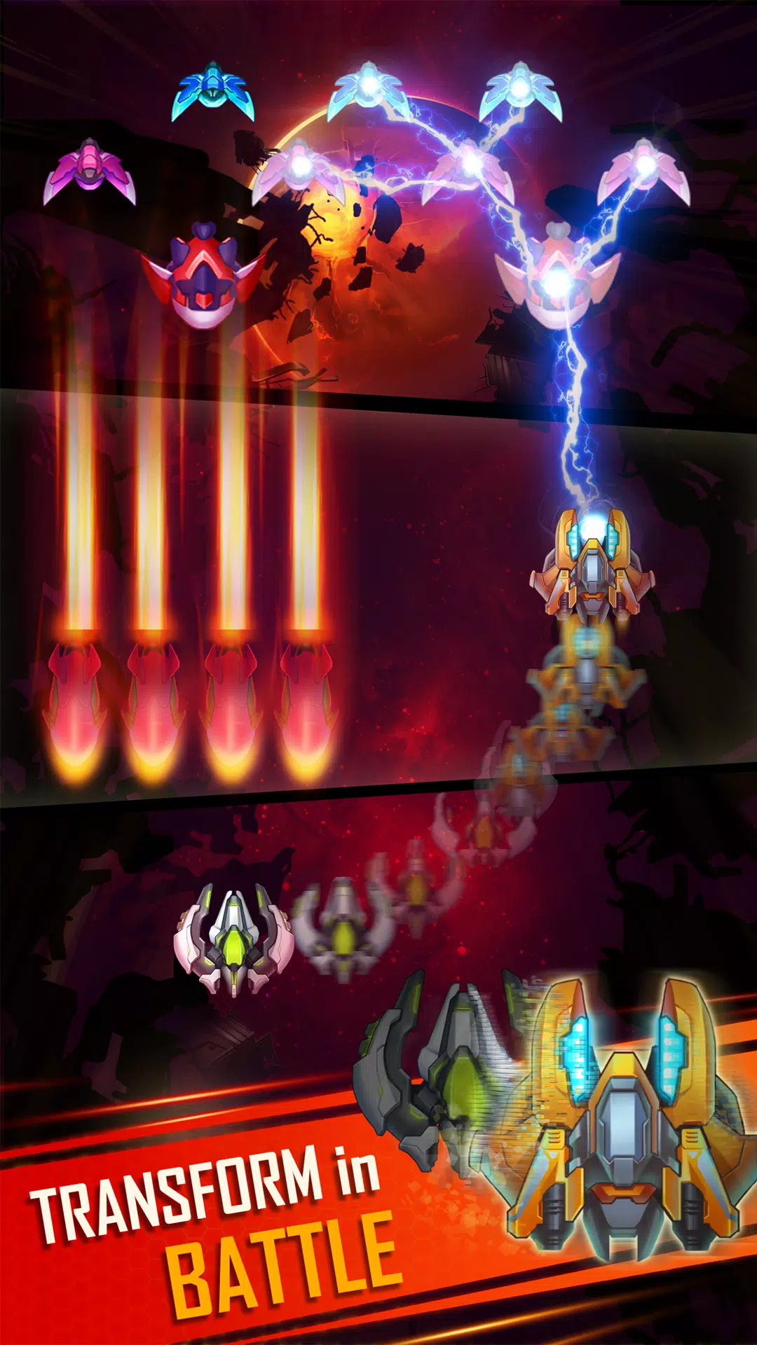 WindWings: Galaxy attack Pro應用截圖第3張