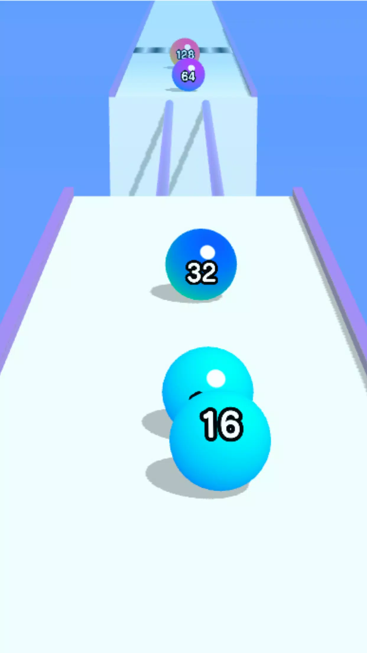 Ball Run 2048: merge number ဖန်သားပြင်ဓာတ်ပုံ 3