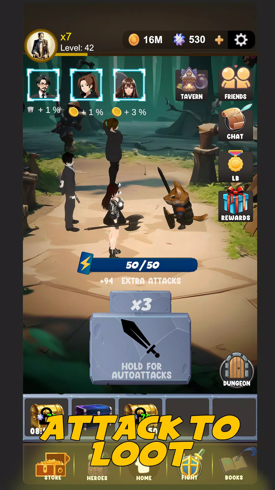 Heroes Ascend應用截圖第0張
