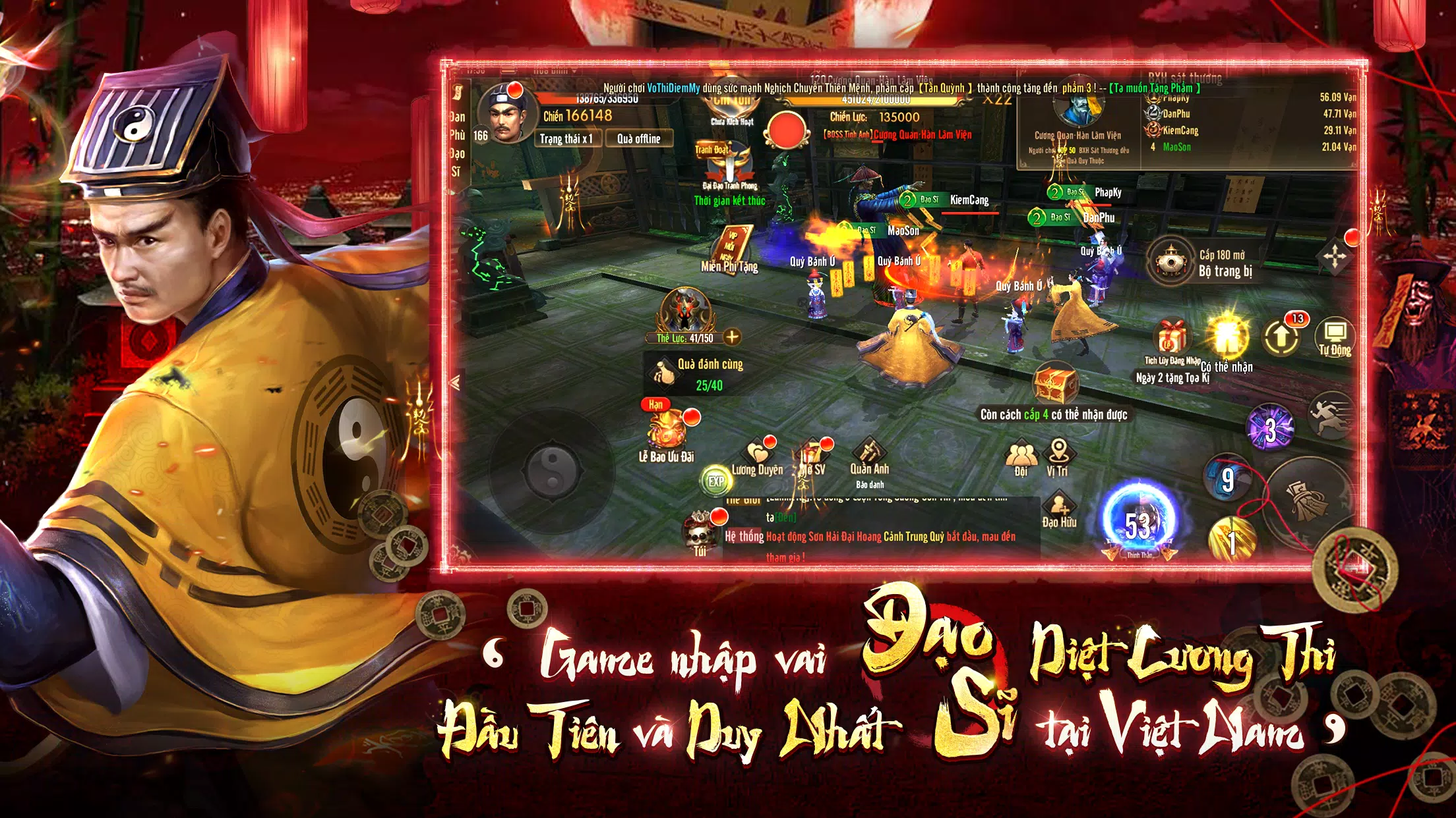Schermata Đạo Sĩ Xuất Quan - Quật Thi 2