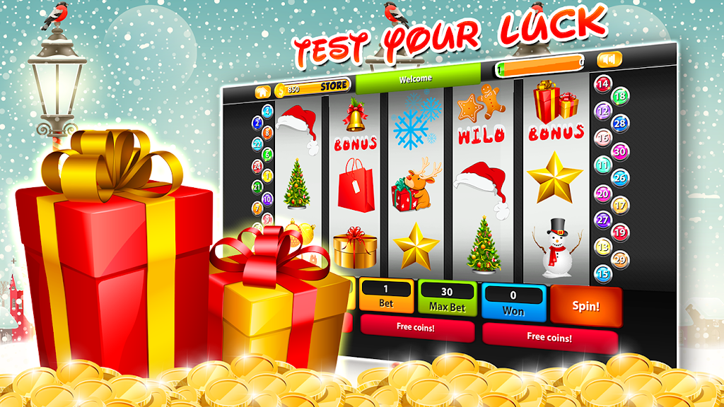 Christmas Slots Casino স্ক্রিনশট 0