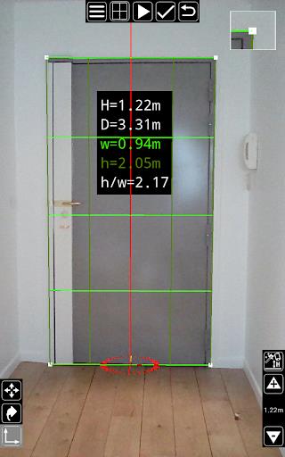 3D Measurement App - Plumb-bob স্ক্রিনশট 1