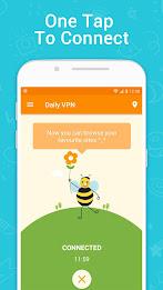 Daily VPN - Secure Fast Proxy Tangkapan skrin 0
