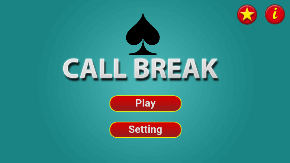 Call break : Offline Card Game ภาพหน้าจอ 2