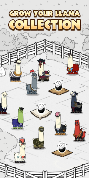 Mutant Llama: IDLE Breed Games Captura de pantalla 0