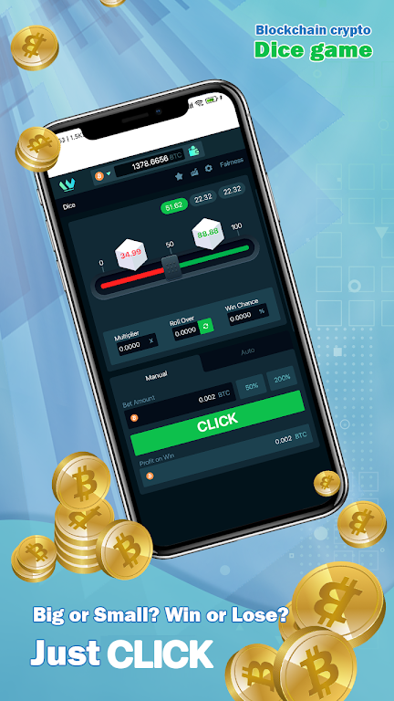 Crypto Dice Ảnh chụp màn hình 2