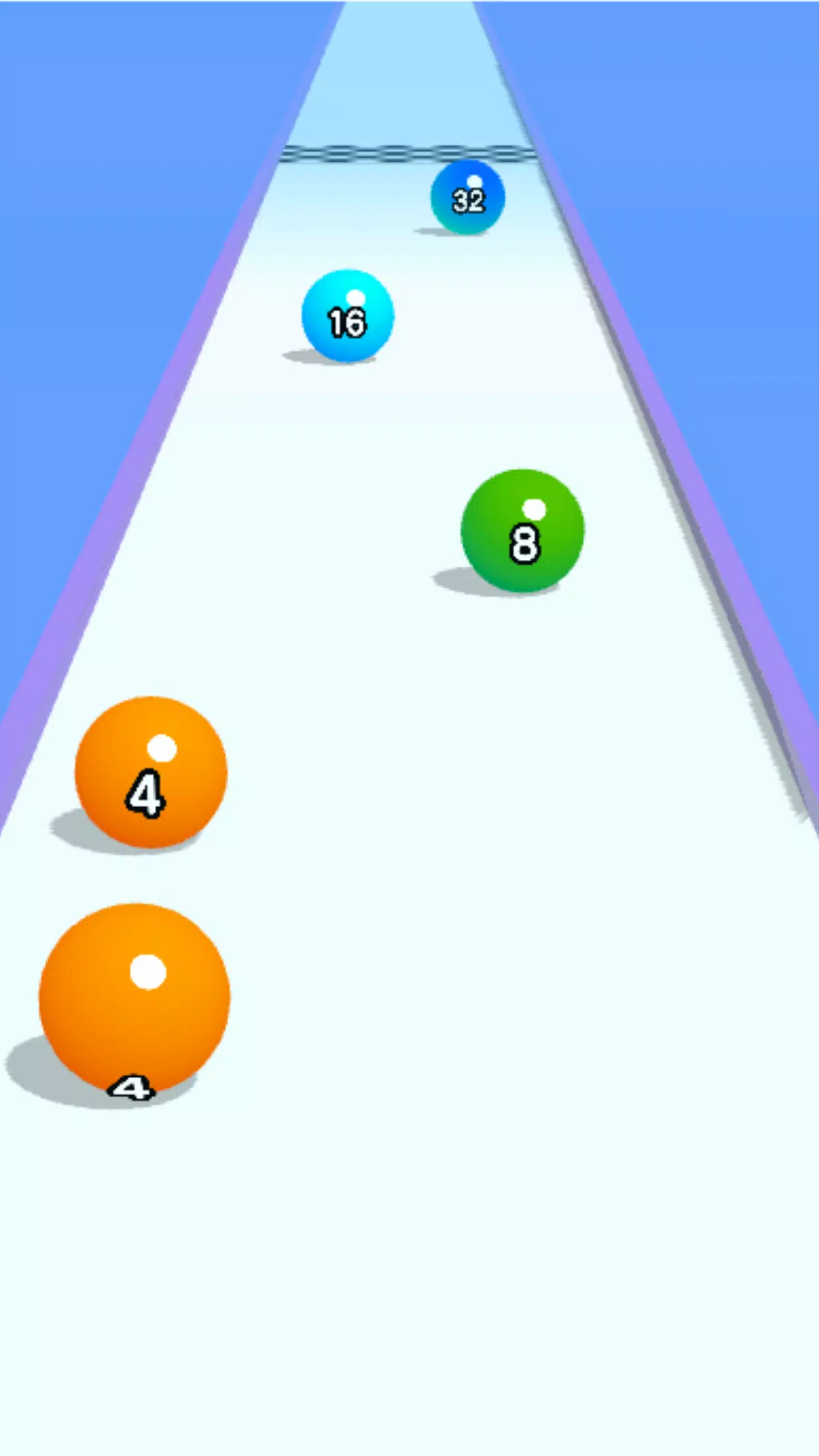 Ball Run 2048: merge number ဖန်သားပြင်ဓာတ်ပုံ 0