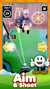 OneShot Golf - Robot Golf Game Schermafbeelding 0