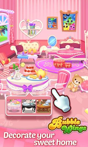 Bubble Wings: bubble shooter Captura de pantalla 2