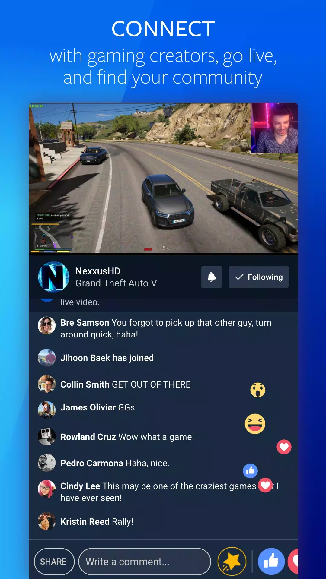 FaÇebook Gaming: Play, Watch, Captura de pantalla 2