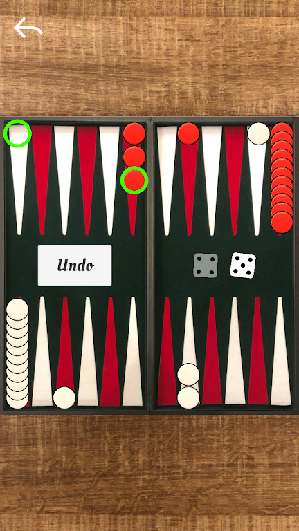 Narde Backgammon Captura de pantalla 2