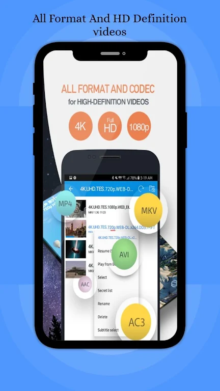 SNXX VIDEO PLAYER 2020 : All Format Video Player應用截圖第1張