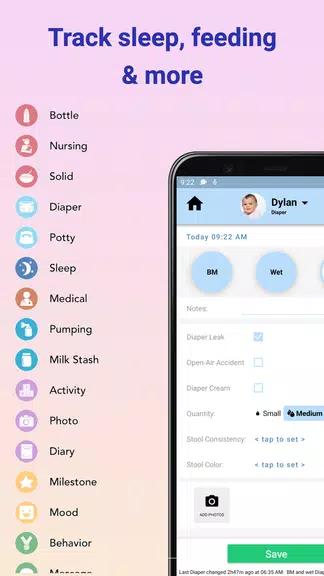 Baby Connect: Newborn Tracker應用截圖第2張