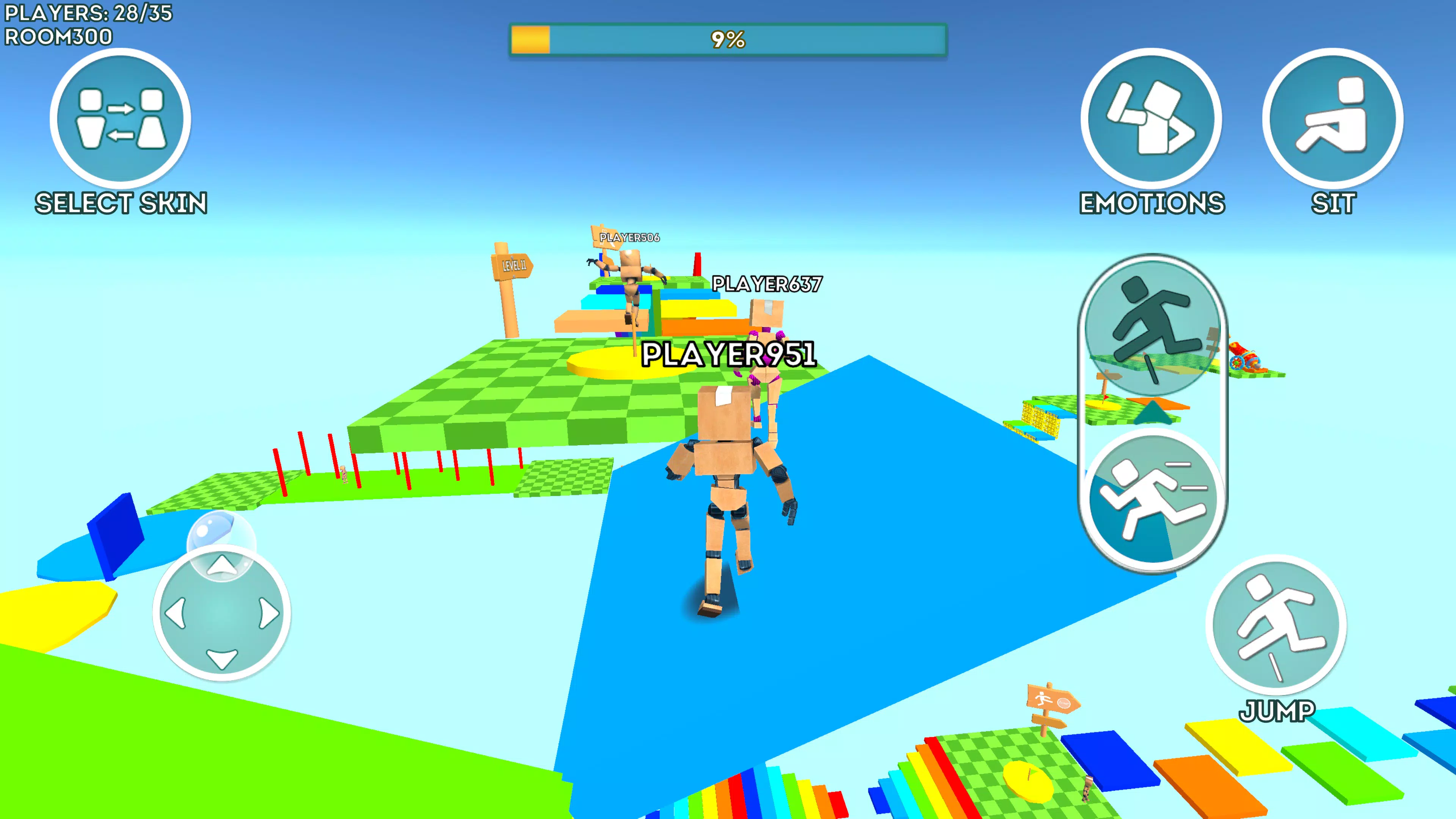 Mega Easy Parkour for Obby應用截圖第2張