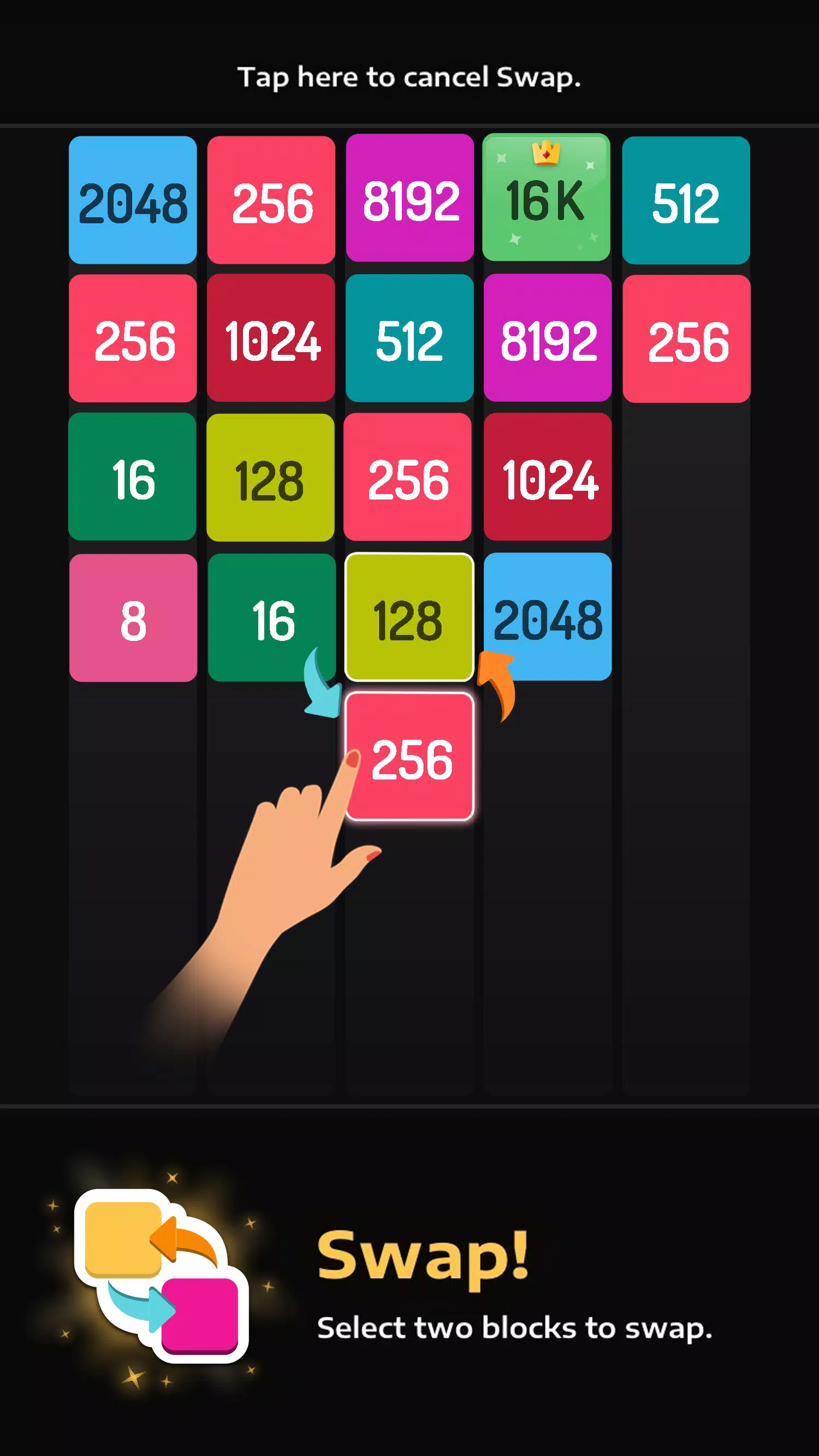 2048 Merge Games - M2 Blocks應用截圖第3張