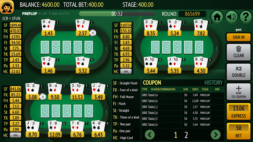 Bet on Poker Ảnh chụp màn hình 0