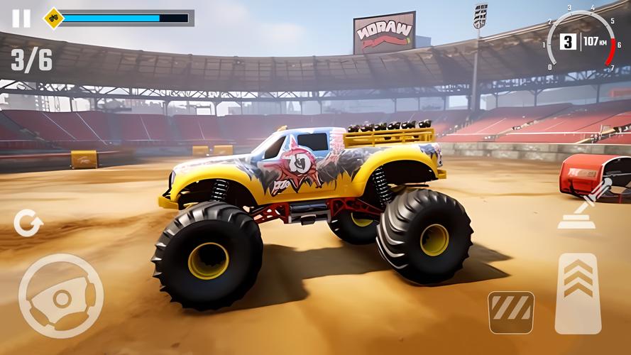 4x4 Monster Truck Racing Games Capture d'écran 1