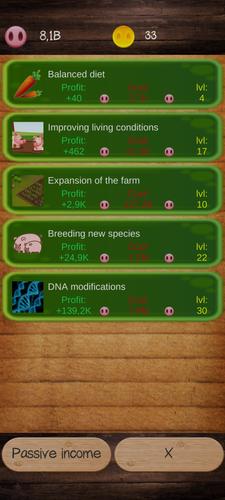 Schermata Pig Farm Clicker 3