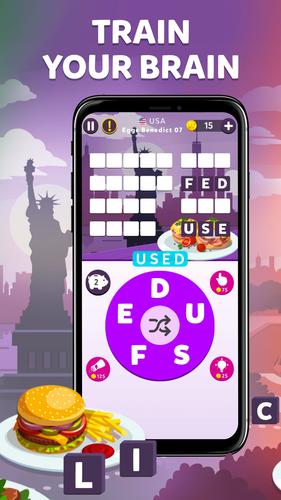 Wordelicious - Fun Word Puzzle應用截圖第3張