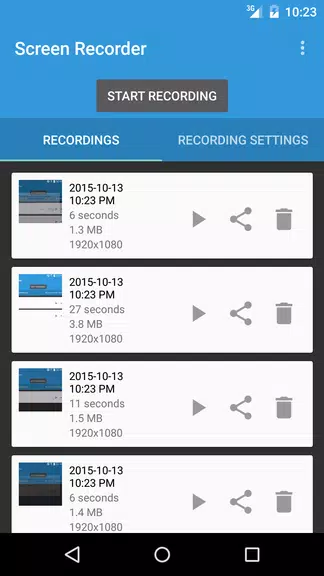 Riv Screen Recorder স্ক্রিনশট 1