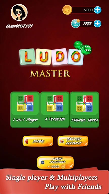 Ludo Master : Ultimate Dice Game Capture d'écran 1