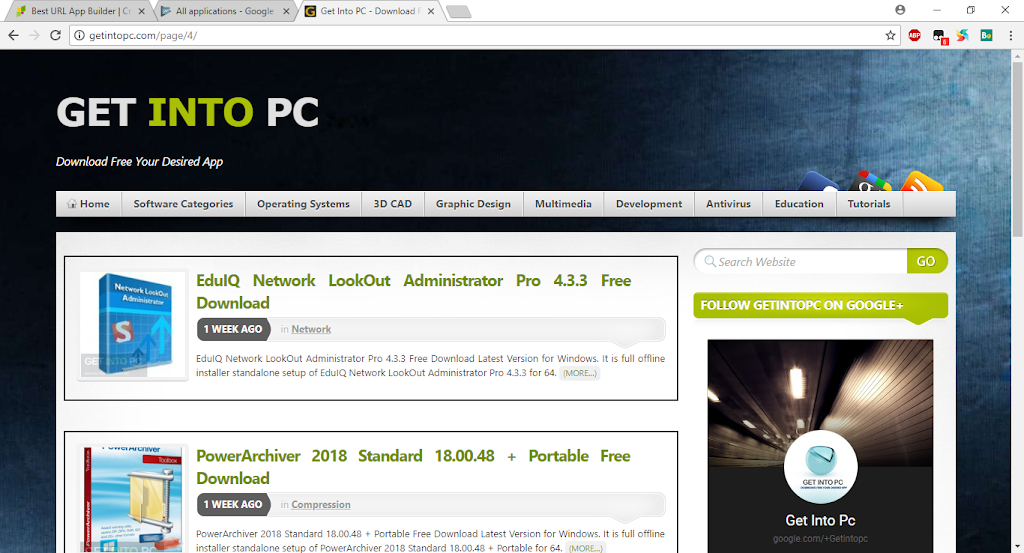 Schermata Get Into Pc 0