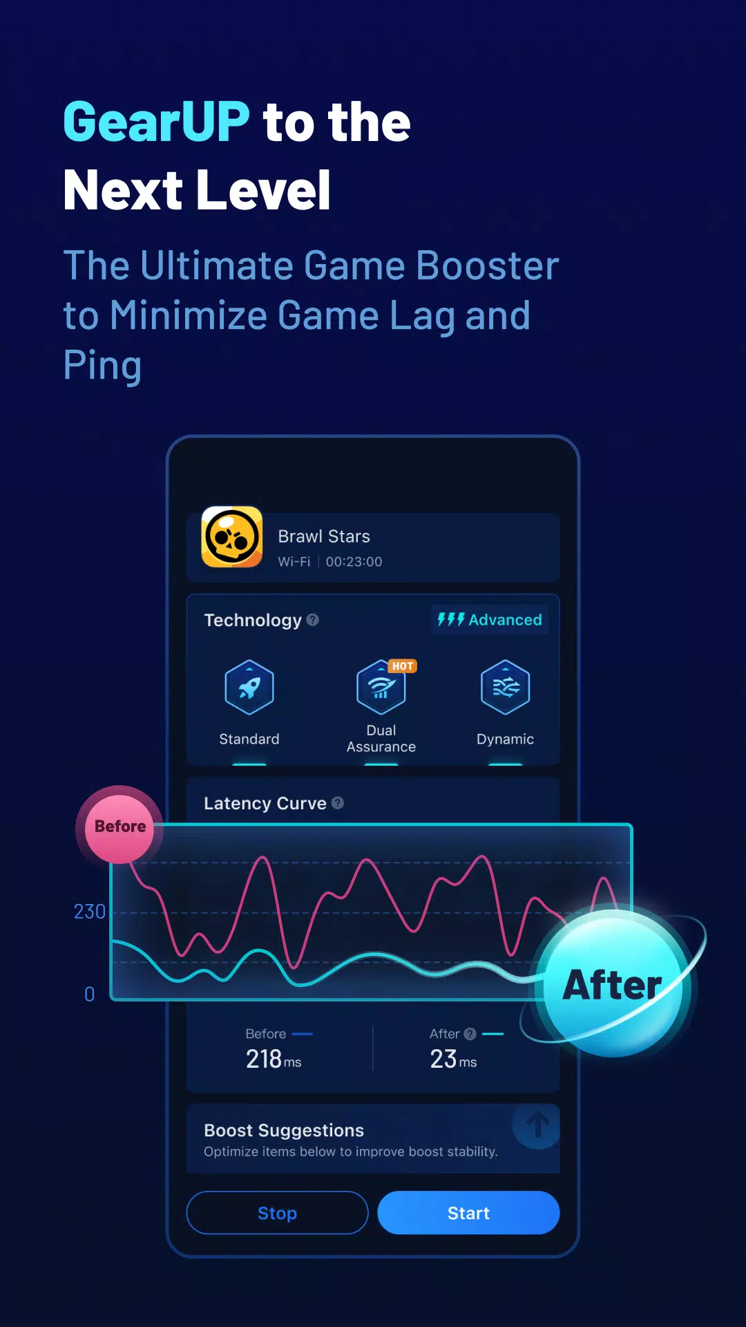 GearUP Game Booster: Lower Lag应用截图第0张