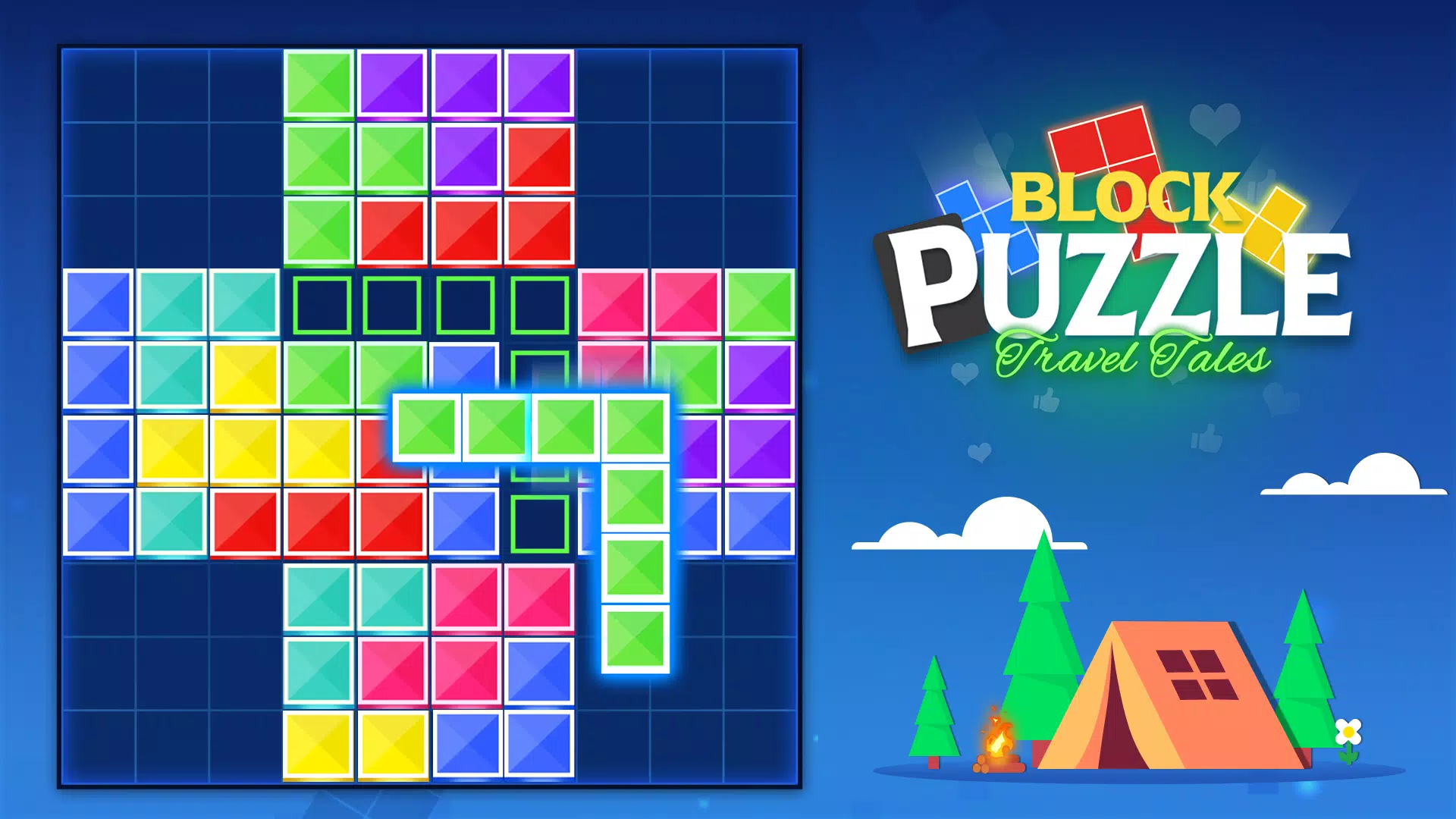 Block Puzzle: Travel Tales應用截圖第1張