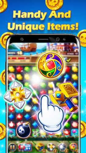 Jewels Crush Fantasy: Match 3 Screenshot 0