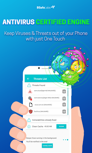 Antivirus Cleaner BSafe VPN應用截圖第1張