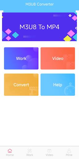 Video Converter - M3U8 to MP4 Captura de tela 0