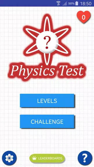 Physics Test स्क्रीनशॉट 0