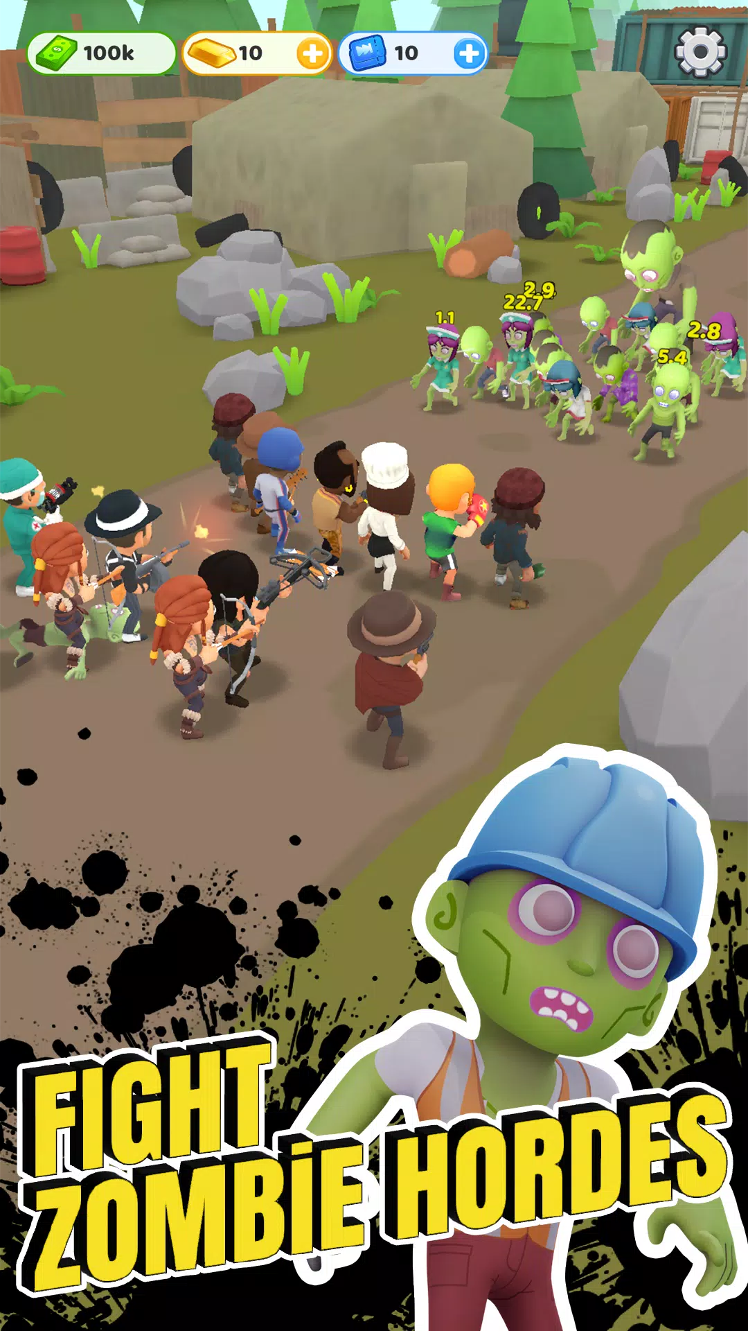 Survivor Idle Run應用截圖第0張