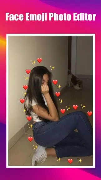 Face Emoji Photo Editor ဖန်သားပြင်ဓာတ်ပုံ 3