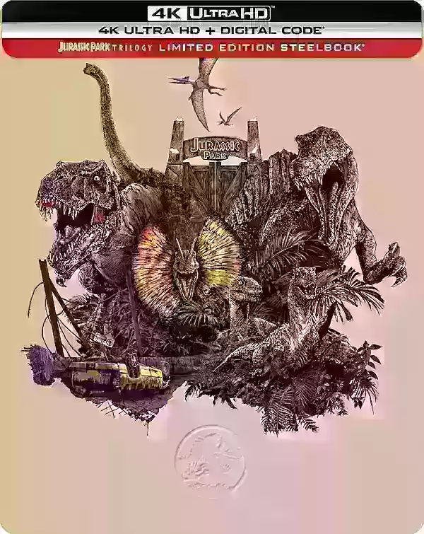 Jurassic Park and Jurassic World Trilogies Get Premium 4K Steelbook Releases