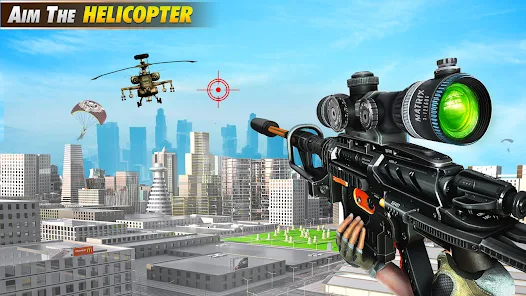 Sniper Shooting Mission : Eliminate City Criminals Tangkapan skrin 2