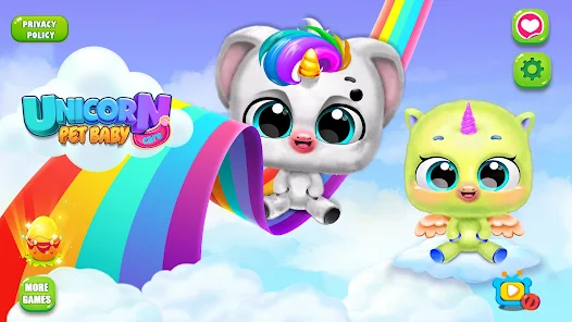 Unicorn Baby Care Unicorn Game應用截圖第2張