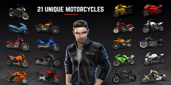 Racing Fever: Moto MOD Capture d'écran 1