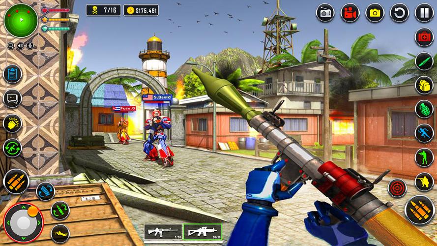 Counter terrorist robot game 스크린샷 3